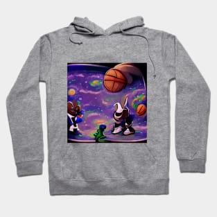 Space basketball Hoodie